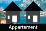 Appartementen aan het Gardameer